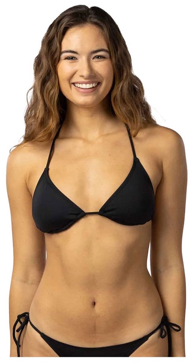 Rip Curl Classic Surf Sliding Triangle Bikinitop L Vrouw Zwart