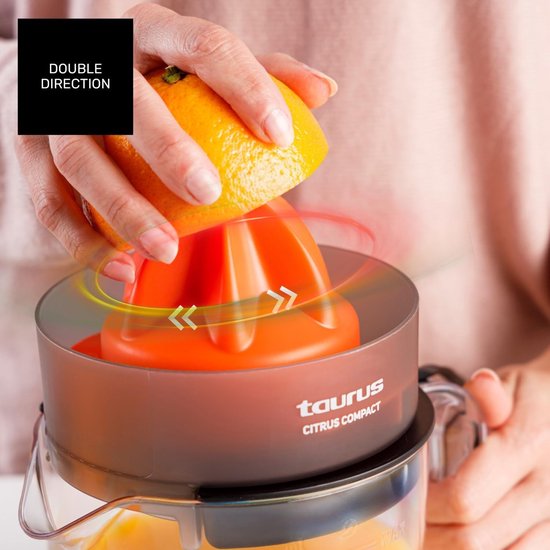 Compacte Elektrische Citruspers met Extra Grote Perskegel en Dubbele Rotatie - Vaatwasserbestendig en Ruimtebesparend — afbeelding 4