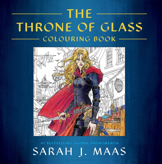 Throne Of Glass Colouring Book