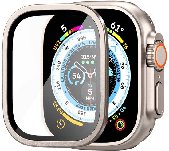 Spigen Glas.tR Slim Pro - Protecteur d'écran Apple Watch Ultra 1 / 2 (49mm) Titane