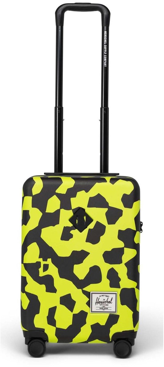Herschel trolley Heritage Hardshell Carry On Trolley Shadow Pixel Lime Punch veelkleurig 50cm