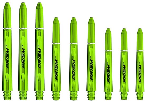 Winmau Prism Shaft Green - Dart Shafts van Merkloos — afbeelding 4