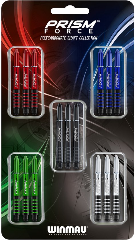 Winmau Prism Force Shaft Collection - Dart Shafts