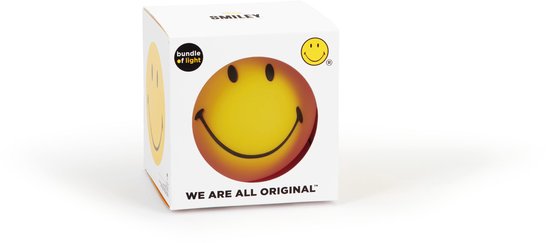 Mr Maria - Smiley® Bundle of Light - 11 cm - LED lamp - Nachtlampje - Geel van Mr Maria — afbeelding 4