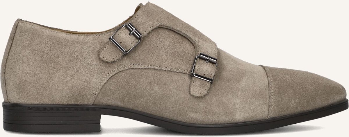 STEFANO LAURAN Stefano Lauran Gesp Nette schoenen - Business Schoenen - Heren - Taupe - Maat 48