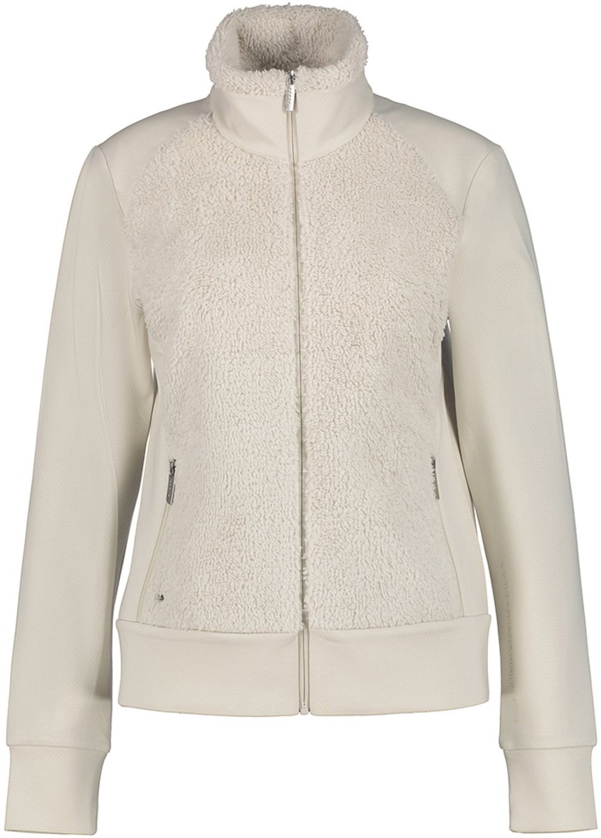 Luhta Eirala L Sweatshirt Met Rits Beige XS Vrouw