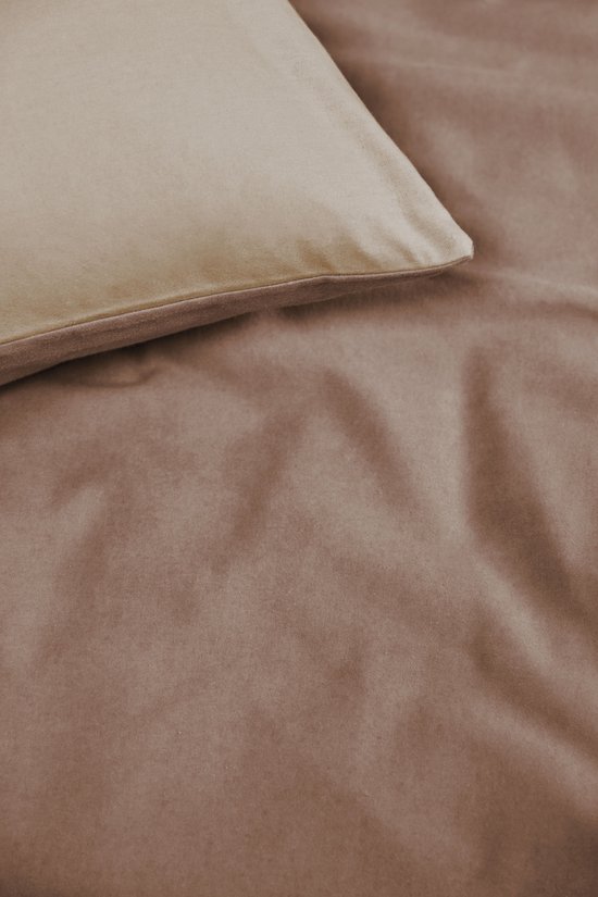 Beddinghouse Warm dekbedovertrek - Eenpersoons - 140 x 200/220 cm - Roze van Beddinghouse — afbeelding 4