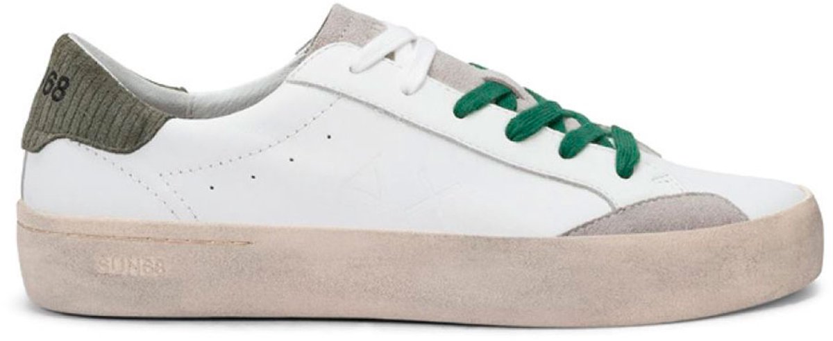 Sun68 Street Leather Schoenen Wit EU 40 Man