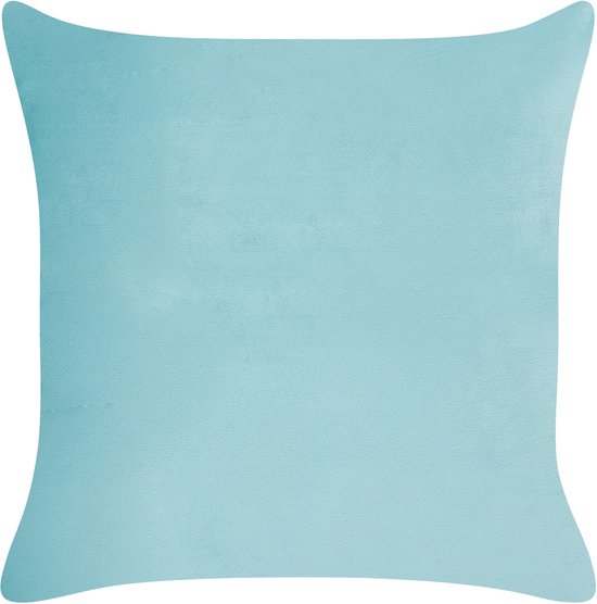 Beliani ALLIUM - Lot de 2 Sierkussen - Blauw - Velours