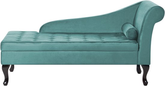 Méridienne en velour vert émeraude côté gauche nimes 82337
