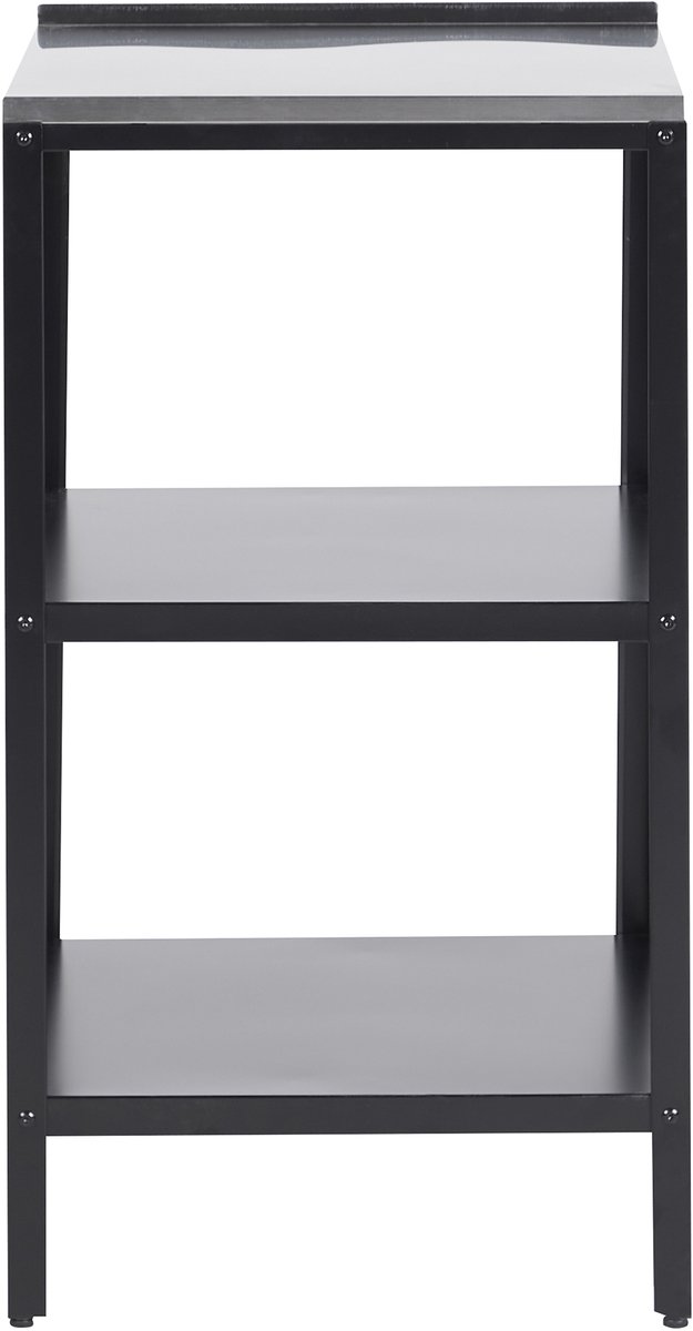 VILAMA - Buitenkeuken eiland - Zwart - Staal — afbeelding 5