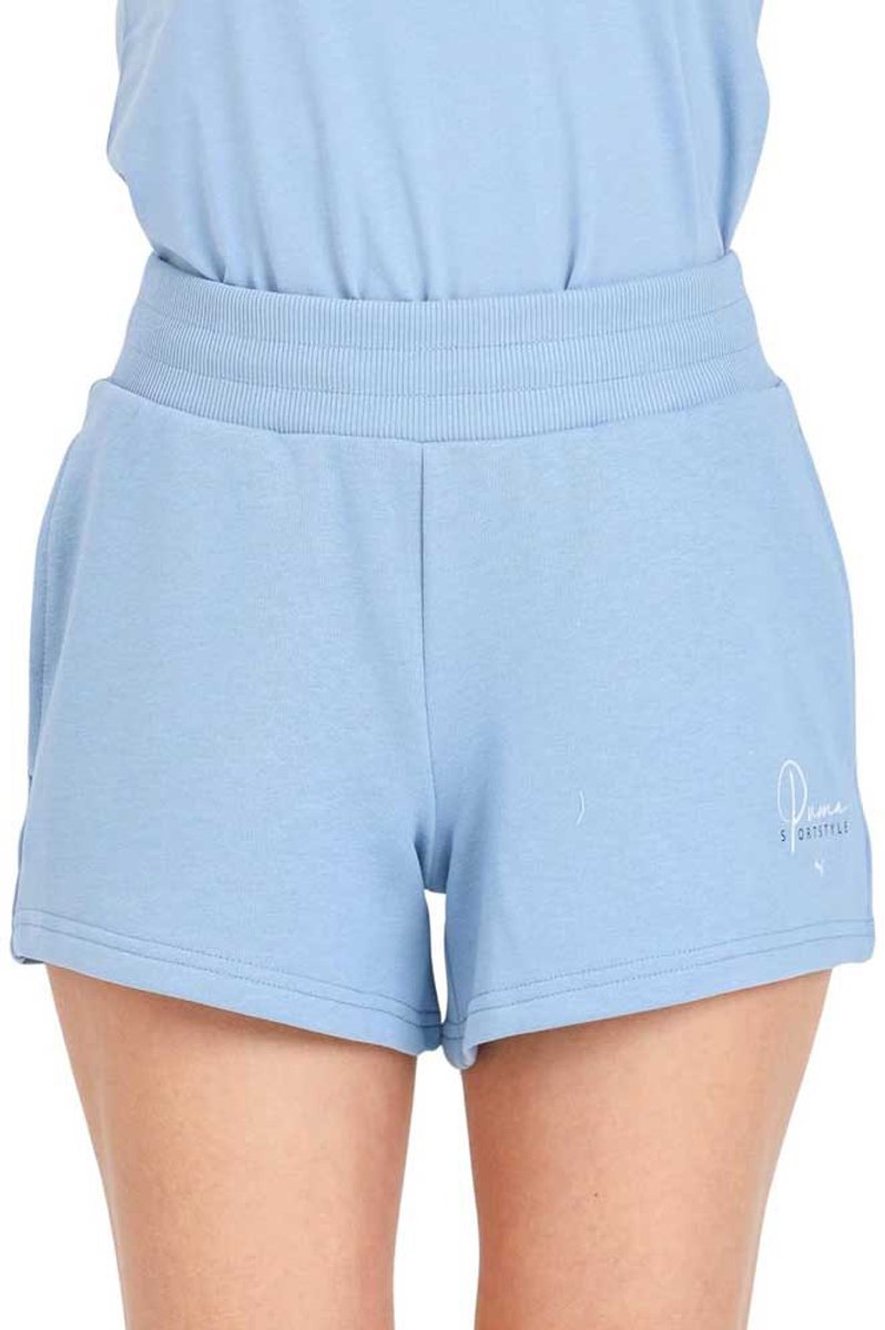 Puma Bppo 000767 Blank Ba Korte Sportbroek M Vrouw Blauw