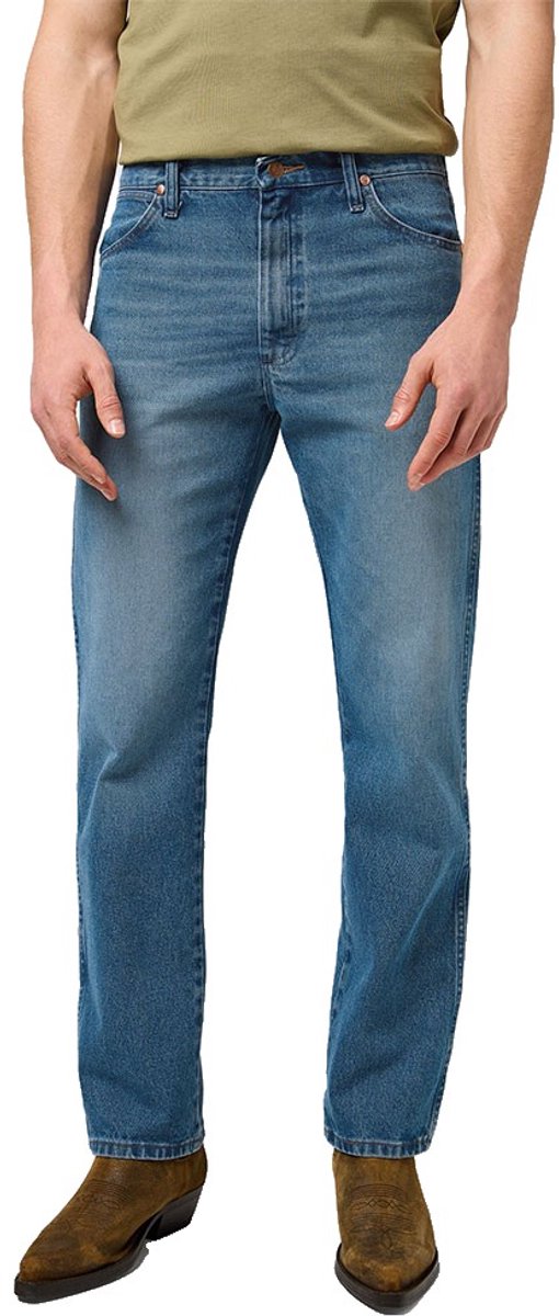 Wrangler 13mwz Bootcut Spijkerbroek 30 30 Man Breeze Hunter