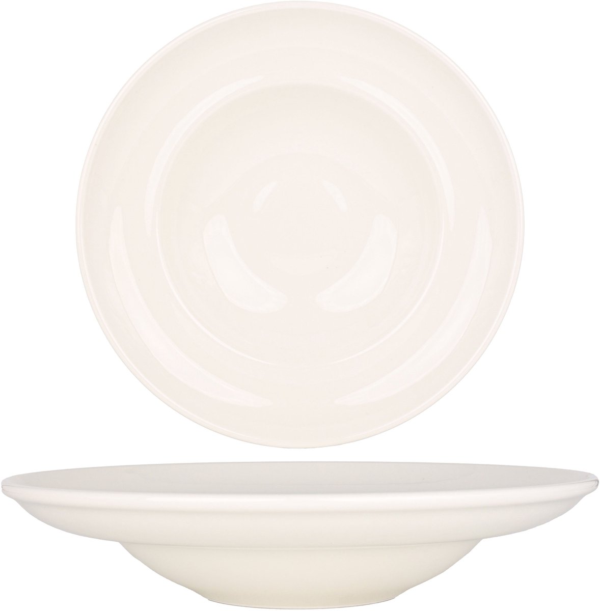 Bonna Pastabord - Gourmet - Porselein - 30 cm (550cc) - set van 2