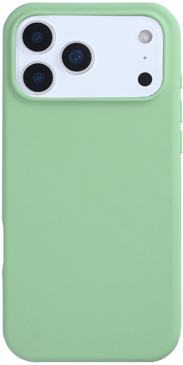 Rixus Soft TPU Phone Case For iPhone 17 Pro Matcha