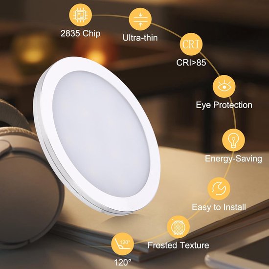 Foto: B k licht led onderbouw kastverlichting keukenlamp l 575 cm aluminium