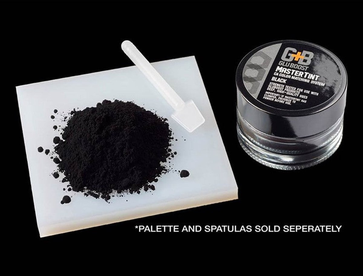 GluBoost GBMTJARBLK MasterTint Black – Zwart Kleuradditief voor CA-lijm