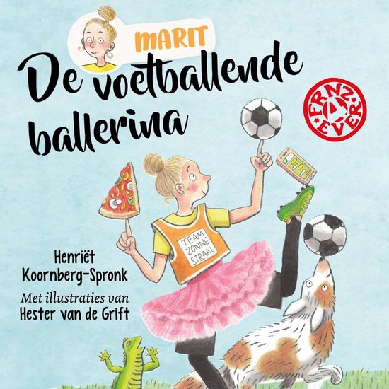 De voetballende ballerina - cover