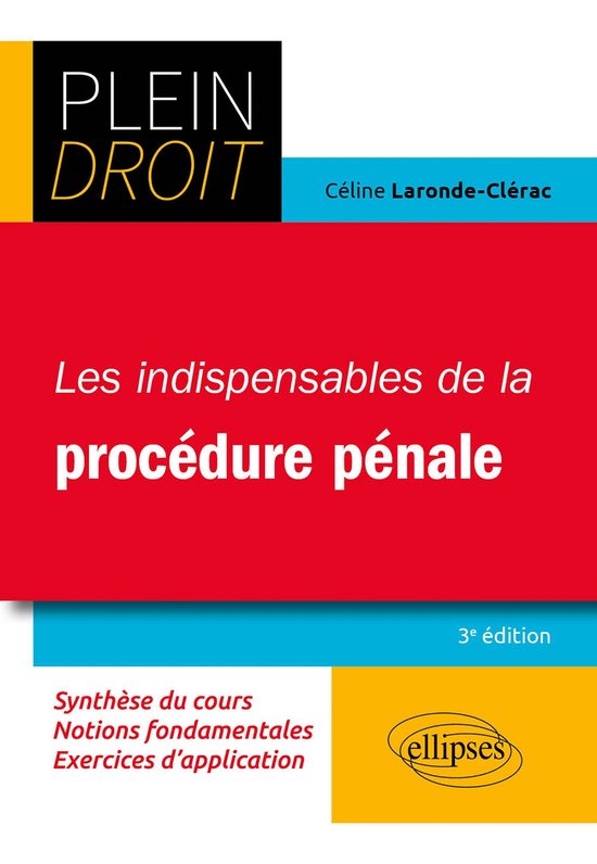 Les indispensables de la procédure pénale - cover