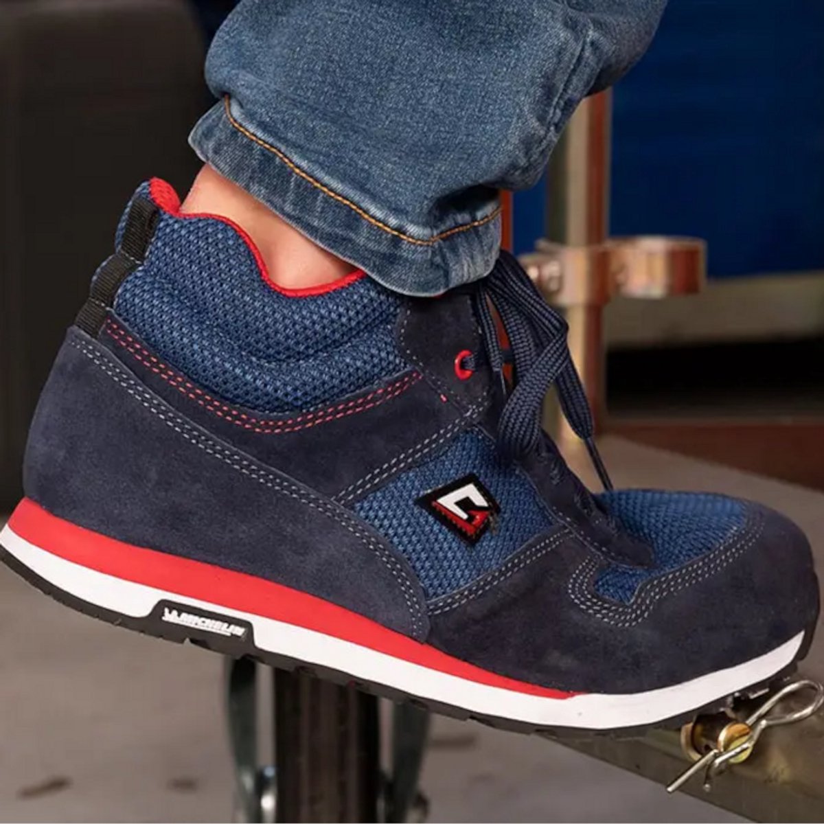 Garsport veiligheidsschoenen Monza 2.0 MID 1 S1PS - Navy Blauw