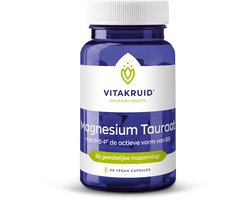 Vitakruid Vitakruid Magnesium Tauraat met P-5-P 30 vegancapsules