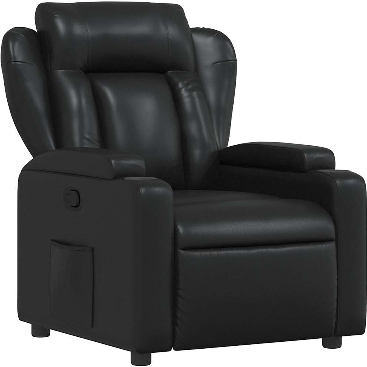 vidaXL Relaxfauteuil - Zwart - Kunstleer