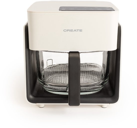 CREATE Glazen Airfryer 4,2L 1300W Gebroken Wit - CREATE - €109,95