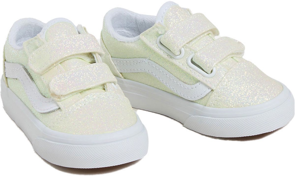 UV Glitter Pink / True White