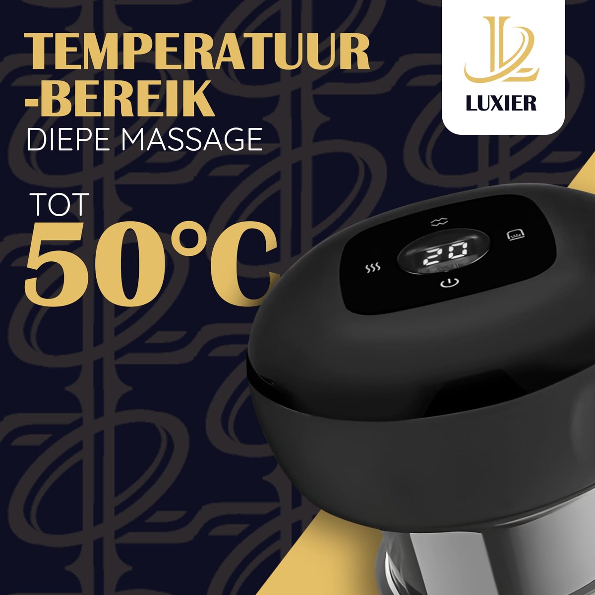 LUXIER Elektrische Cellulite Massage Apparaat met 12 Standen - afbeelding 3