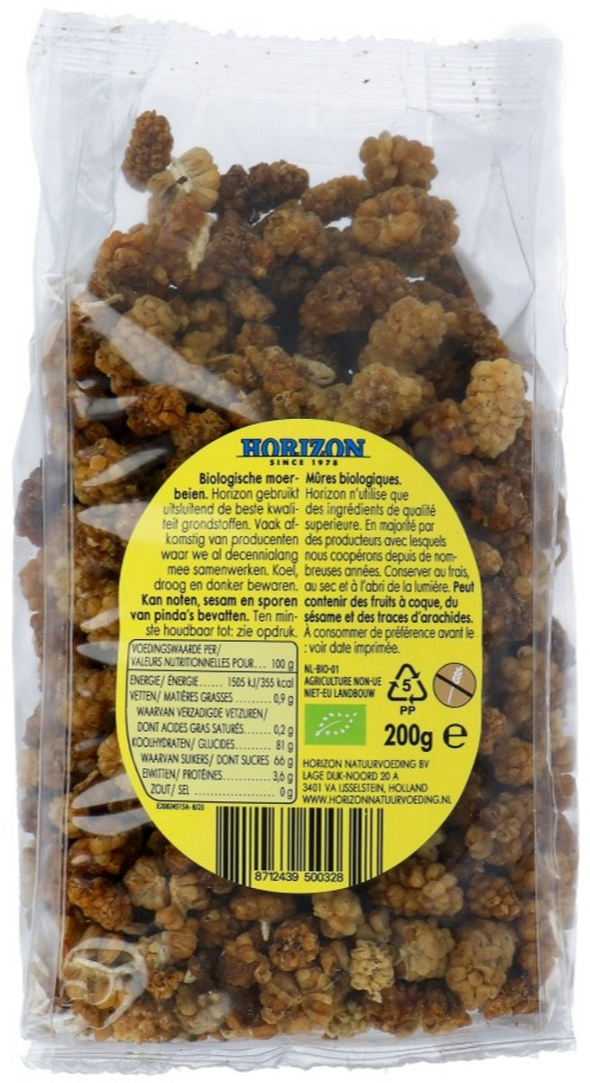 Horizon Moerbeien Bio 200GR van Horizon — afbeelding 2