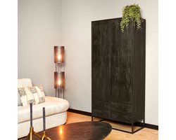 Starfurn - Kabinet Denver Black - 90 cm