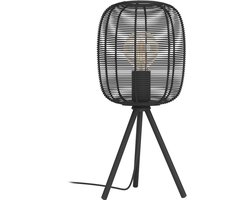 EGLO Rinroe Tafellamp - E27 - 44 cm - Zwart