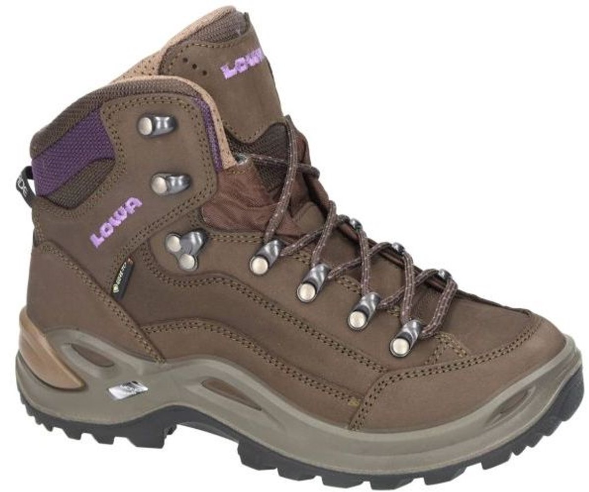 Lowa -Dames donker wandelschoenen Bruin
