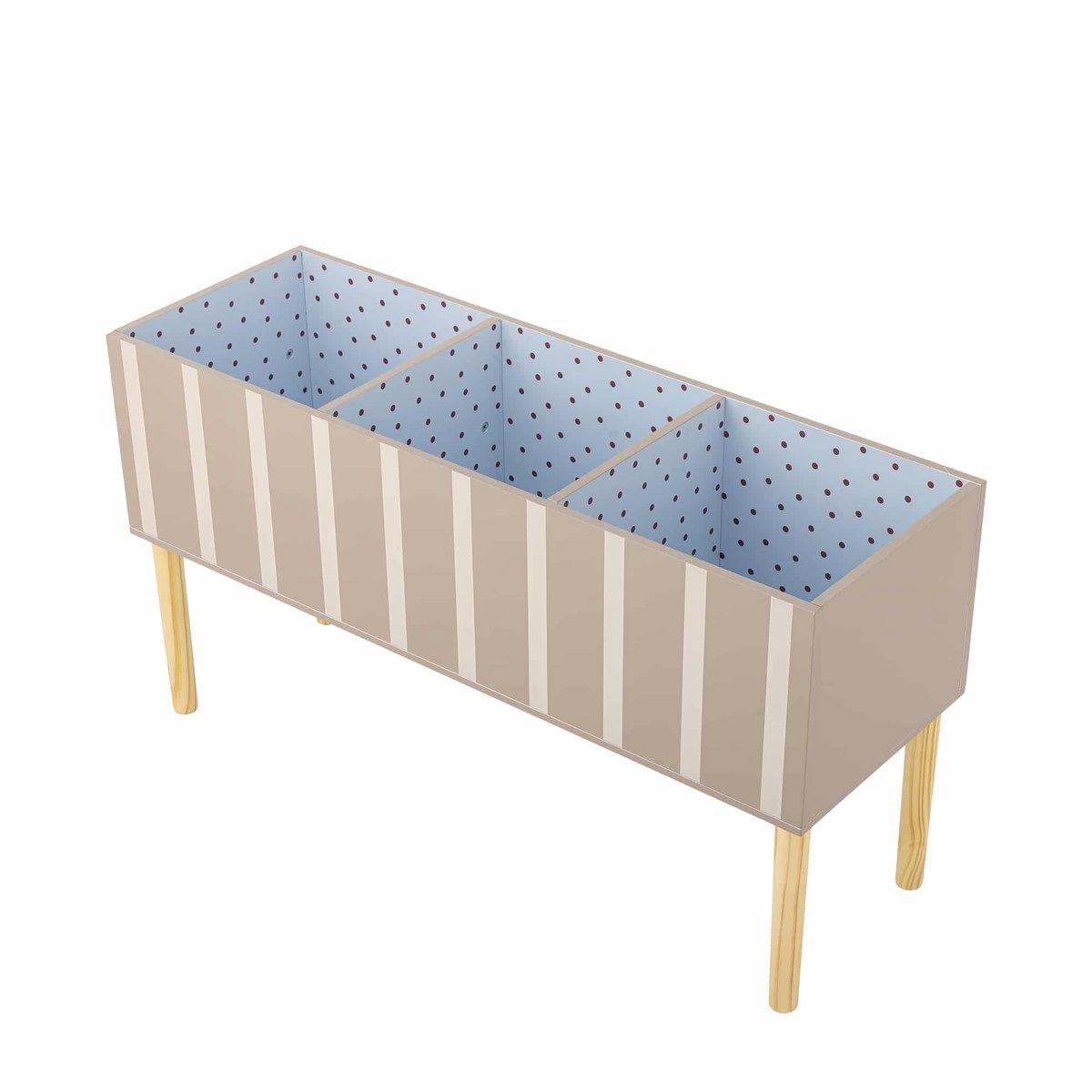 Boekenkast Salam Bruin