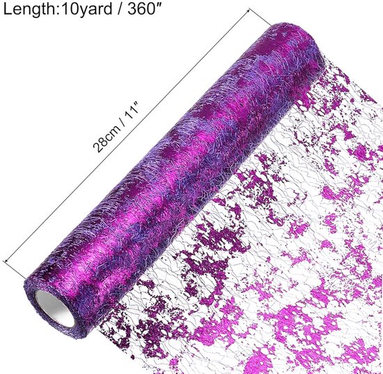 Haynet Extra Strong 121,9 x 91,4 cm Foro Piccolo Rosa/Blu