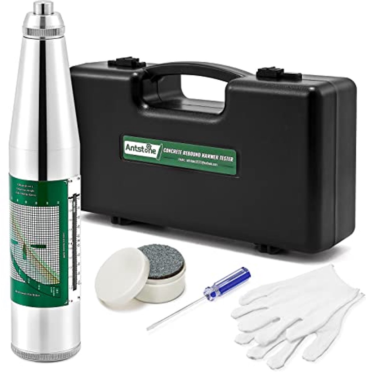 Concrete Rebound Hammer Tester voor Mechanische Sterkte Metingen 10-60Mpa