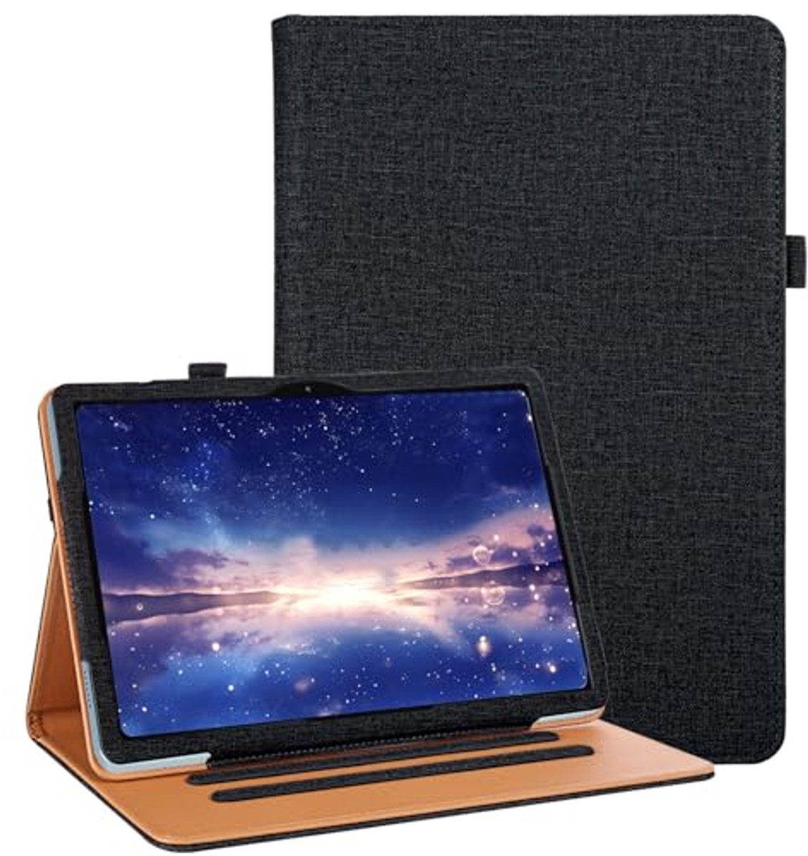 Tablet Hoes met Multi Hoek Ondersteuning 11 Inch - Zwart