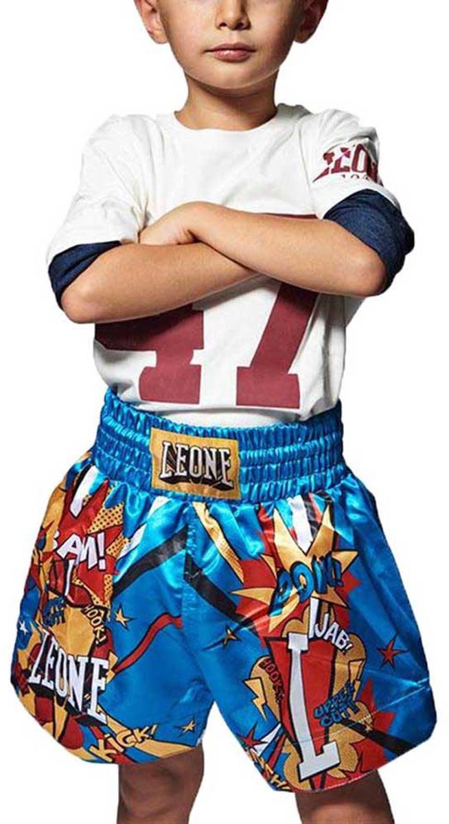 Leone1947 Hero Boksshort Blauw M Kinderen