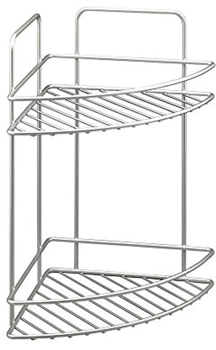 Rinconera 2 P. Polytherm - Zilveren Hoekstandaard 23 x 23 x 35 cm