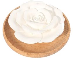 Jhubers Goods - Lotusbloem Geurstenen voor Etherische Oliën en Aromatherapie Yoga-Meditatie, Decoratie voor Kamergeur