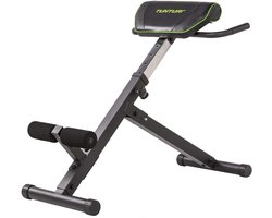 Tunturi Tunturi CT40 - Fitnessbank - Buikspierbank - Rugtrainer - Hyperextensie bank - Roman chair - Kleur: zwart - Incl. Training app