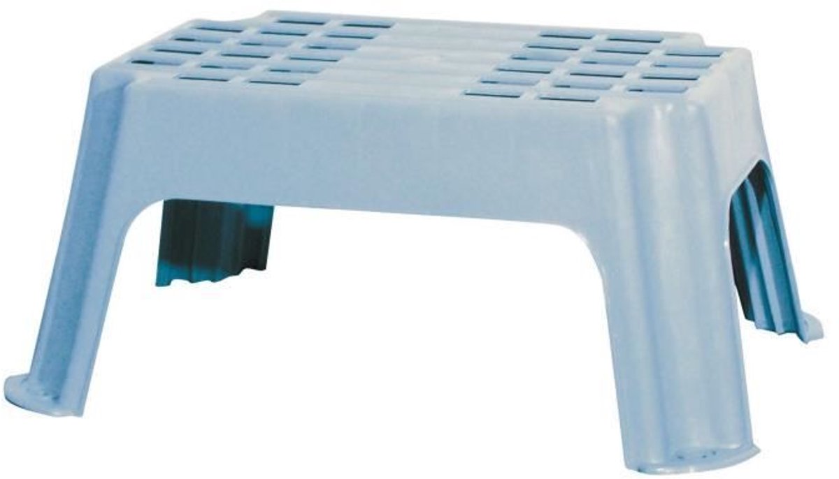 Vaste treden - OPTIMA - Versterkt polypropyleen - Antislip oppervlak - Max. 150 kg - 420 x 240 x 280 mm