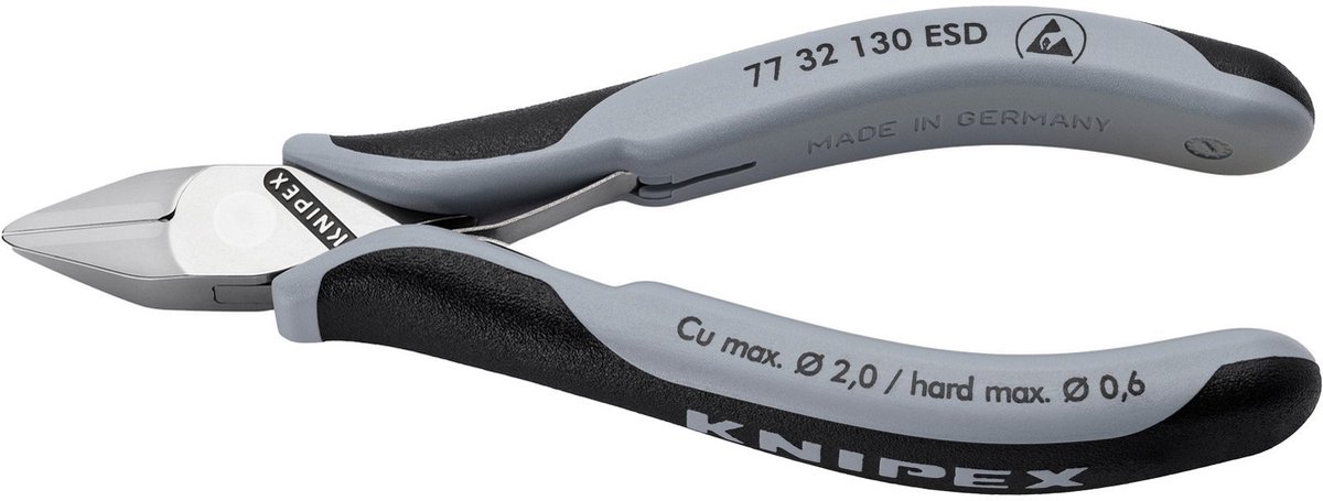 Knipex 77 32 130 ESD ESD Zijkniptang 130 mm