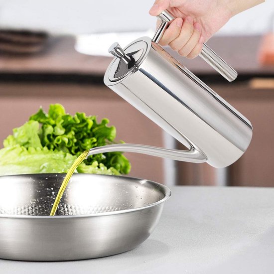 Pot distributeur de bouteilles de vinaigre d'huile et de vinaigre, anti