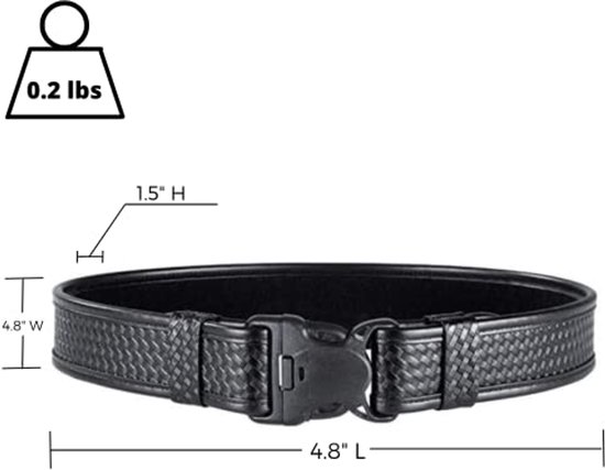 Rogue Royalty Supatuff Heavy Duty riem zwart Bullsnap - The Dog Lounge