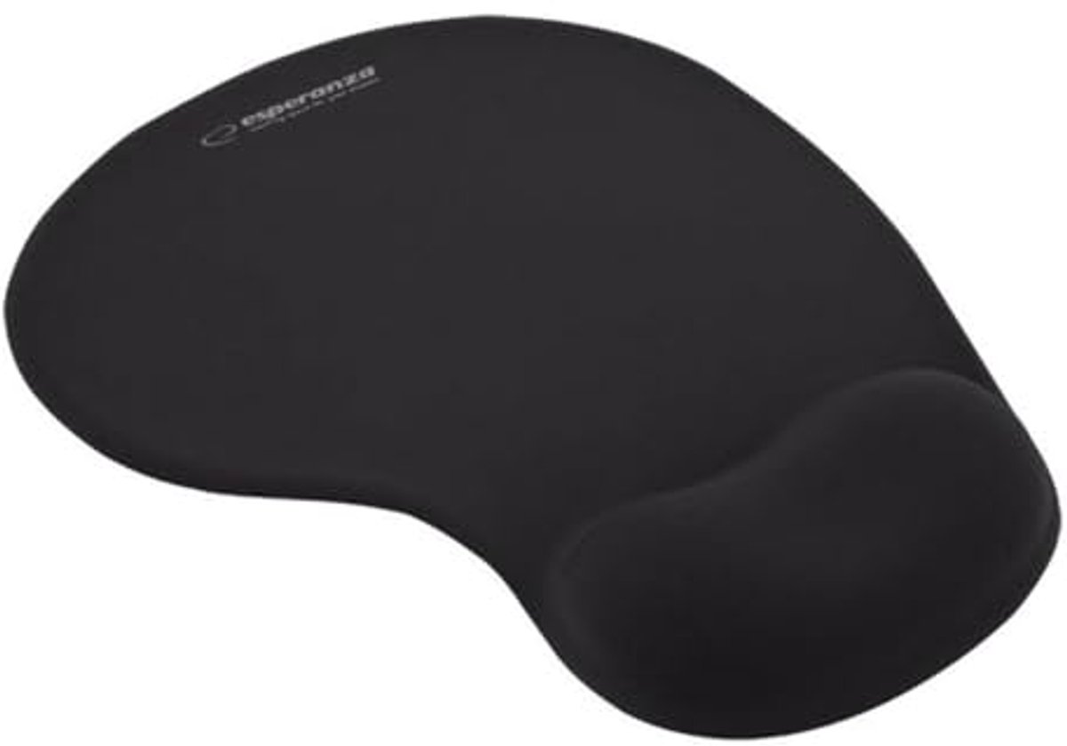 Gel Muismat Zwart - Comfortabel en Ergonomisch