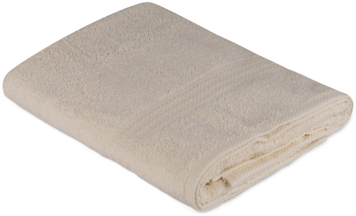 Asir - Badhanddoek - 100% katoen - 70 x 140 cm - Crème