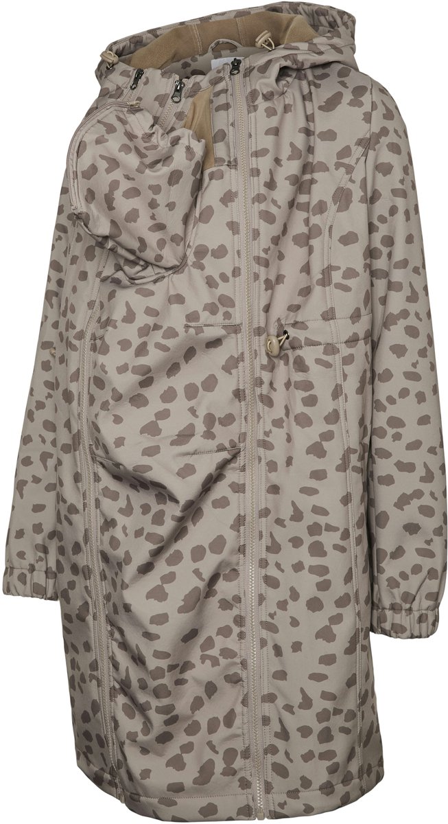 MAMALICIOUS - MLNELL AOP 3IN1 SOFTSHELL JACKET A. - Dames - Gewatteerde jassen