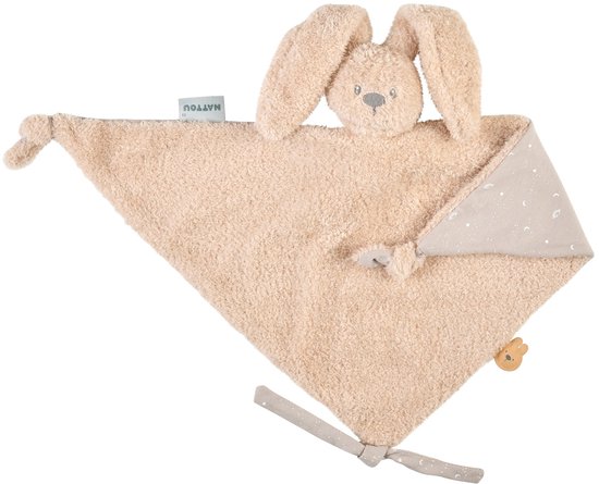 Nattou LAPIDOU Maxi Doudou Doudou - Lapin - 65 cm - Vert Cuivré