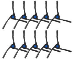 (10 Stuks) X2 Omni Zijborstels Vervangende Onderdelen Compatibel Met ECOVACS DEEBOT X2 Omni / X2 Pro / X2, Robotachtige Vacuümvervangende Zijborstel Accessoire Kit
